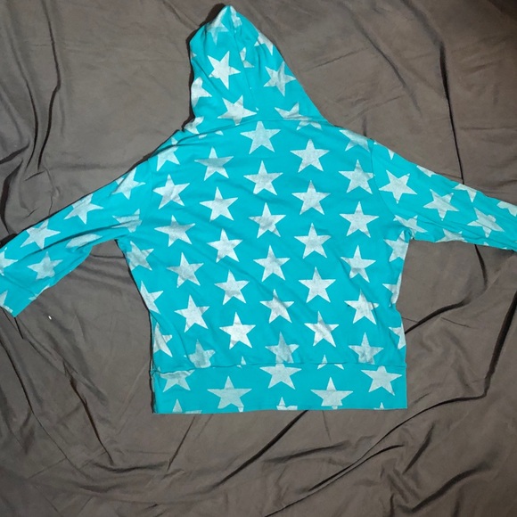 Lia Lee 3x juniors size graphic star print hoodie - Picture 6 of 6